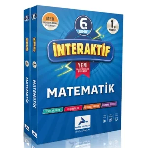 Paraf Yayınları 6. Sınıf İnteraktif Matematik Etkinli Çalışma Kitabı 2 Modül