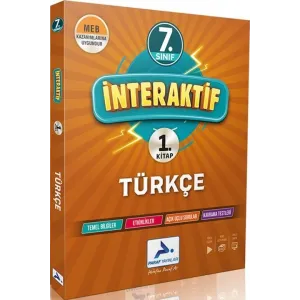 Paraf Yayınları 7. Sınıf İnteraktif Türkçe Soru Bankası