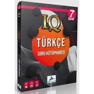 Paraf Yayınları 7. Sınıf Türkçe IQ Soru Kütüphanesi