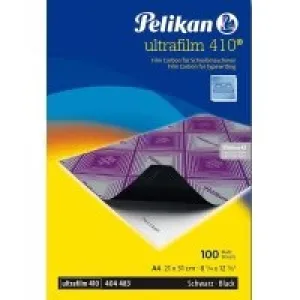 Pelikan 410 Ultrafilm Siyah Plastik Karbon 404483