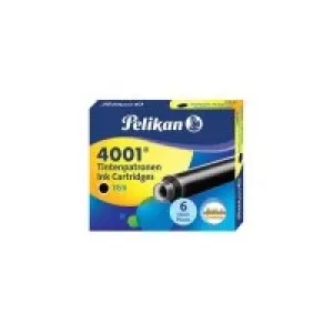 Pelikan Dolma Kalem Kartuşu 4001 Siyah 6lı 301218