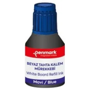 Penmark Beyaz Tahta Kalem Mürekkebi 30 Ml Mavi Hs-106 02