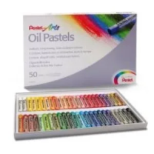 Pentel 50 Renkyağlı Pastel Boya Y-phn50