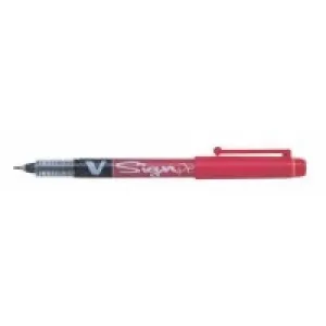 Pilot Q Sw-vsp-r Signpen Keçeli Kalem Kalem Kırmızı 51002021