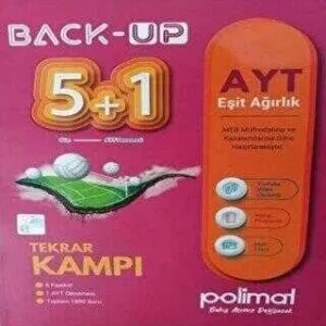 Polimat Yayınları AYT Eşit Ağırlık Back-Up 5+1 Tekrar Kampı