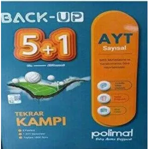 Polimat Yayınları AYT Sayısal Back-Up 5+1 Tekrar Kampı