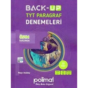 Polimat Yayınları TYT Paragraf Back-Up 20 Deneme