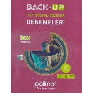 Polimat Yayınları TYT Sosyal Bilgiler Back-Up Denemeleri
