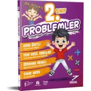 PRUVA AKADEMİ 2. SINIF PROBLEMLER SORU BANKASI