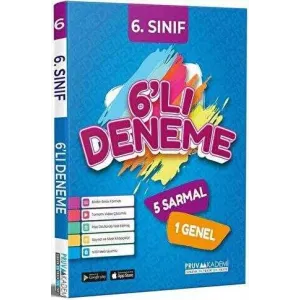 Pruva Akademi 6. Sınıf Tüm Dersler 6`lı Deneme