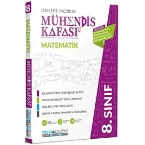 PRUVA AKADEMİ 8. SINIF MÜHENDİS KAFASI SORU BANKASI