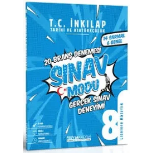 PRUVA AKADEMİ 8. SINIF SINAV MODU BRANŞ DENEMESİ İNKILAP TARİHİ