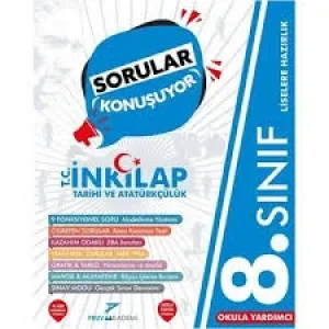 PRUVA AKADEMİ 8. SINIF SORULAR KONUŞUYOR SORU BANKASI İNKILAP TARİHİ