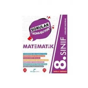 PRUVA AKADEMİ 8. SINIF SORULAR KONUŞUYOR SORU BANKASI MATEMATİK