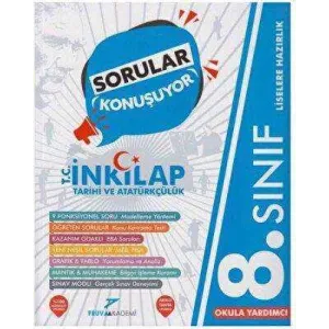 Pruva Akademi 8. Sınıf T.C. İnkılap Tarihi ve Atatürkçülük Soru Bankası