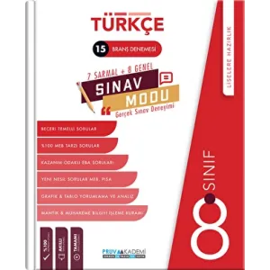 Pruva Akademi LGS Türkçe 15 Branş Denemesi