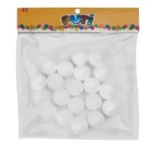 Puti Köpük Top 3 Cm 20li 4766