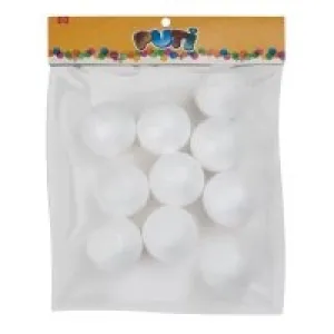 Puti Köpük Top 5 Cm 10lu 4773