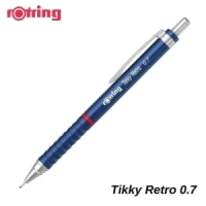 Rotring Tikky Retro Versatil Kalem Metalik Mavi 0.7 Mm 2202569