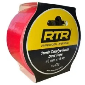 Rtr Tamir Takviye Bandı Kırmızı 48x10 Metre Rnc196