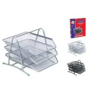 Rubenis 9181 3lü Metal Evrak Rafı