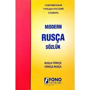 Rusça Modern Sözlük Rusça - Türkçe - Türkçe - Rusça