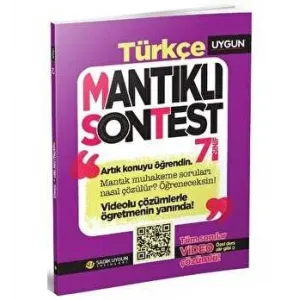 Sadık Uygun Yayınları 7. Sınıf Mantıklı Son Test Türkçe