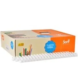 Sarff Plastik Spiral 16 Mm 100lü Beyaz 15312035
