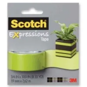 Scotch® C214-grn ® Renkli Bant Yeşil 19mmx7,62 M