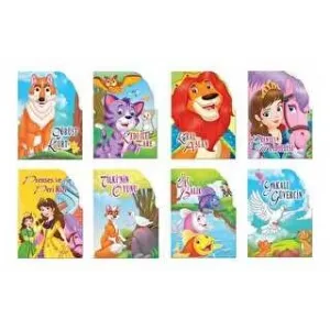 Şekilli Kitaplar Seti 8 Kitap Kitap