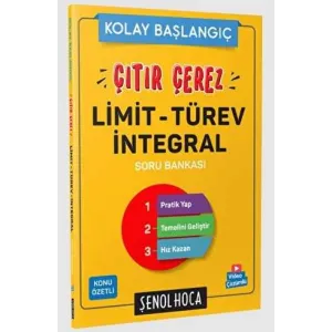 Şenol Hoca Yayınları Çıtır Çerez Limit Türev İntegral