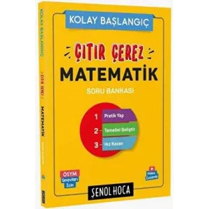 Şenol Hoca Yayınları Çıtır Çerez Matematik Şenol Hoca