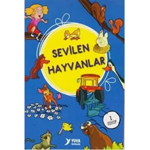 Sevilen Hayvanlar Serisi Düz Yazılı 1. Sınıf 10 Kitap Set