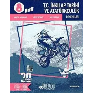 Son Viraj Yayınları 8. Sınıf T.C. İnkılap Tarihi ve Atatürkçülük 30 lu Deneme Drift Serisi