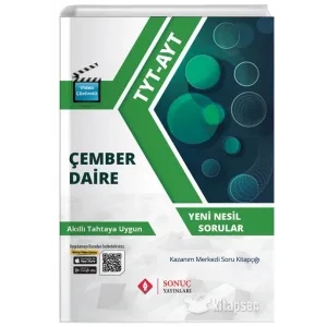 Sonuç Yayınları TYT AYT Çember Daire Kazanım Merkezli Soru Kitapçığı Sonuç