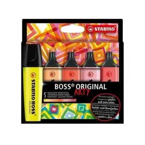 Stabilo Boss Original Arty Sıcak Set 5Li