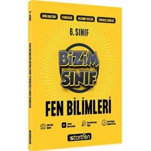 Startfen Yayınları 6. Sınıf Bizim Sınıf Fen Bilimleri Etkinlikli Soru Bankası