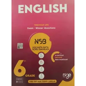 Startfen Yayınları 6. Sınıf İngilizce Hafta Hafta Soru Bankası