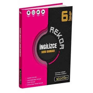 Startfen Yayınları 6. Sınıf İngilizce Rekor Soru Bankası