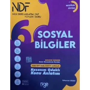 Startfen Yayınları 6. Sınıf Sosyal Bilgiler Konu Anlatımlı