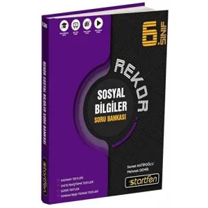 Startfen Yayınları 6. Sınıf Sosyal Bilgiler Rekor Soru Bankası