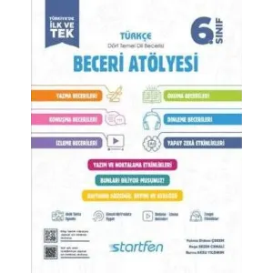Startfen Yayınları 6. Sınıf Türkçe Beceri Atölyesi
