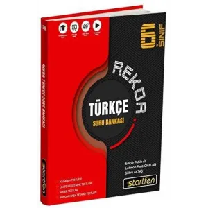 Startfen Yayınları 6. Sınıf Türkçe Rekor Soru Bankası