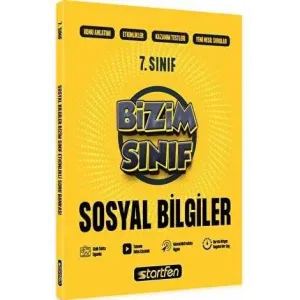 Startfen Yayınları 7. Sınıf Bizim Sınıf Sosyal Bilgiler Etkinlikli Soru Bankası