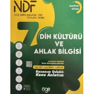 Startfen Yayınları 7. Sınıf Din Kültürü ve Ahlak Bilgisi Konu Anlatımlı