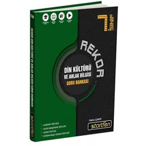 Startfen Yayınları 7. Sınıf Din Kültürü ve Ahlak Bilgisi Rekor Soru Bankası