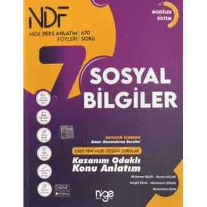 Startfen Yayınları 7. Sınıf Sosyal Bilgiler Konu Anlatımlı