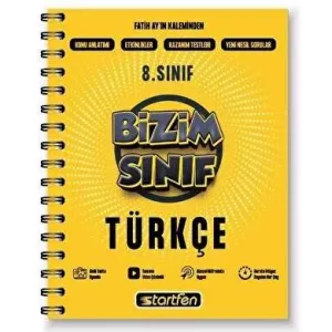 Startfen Yayınları 8. Sınıf Türkçe Bizim Sınıf Defter