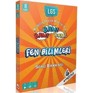 Strateji Yayınları 8. Sınıf Bam Bam Fen Bilimleri Soru Bankası