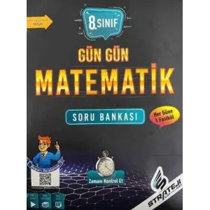 Strateji Yayınları 8. Sınıf Gün Gün Matematik Soru Bankası